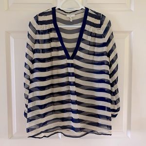 Joie Aceline silk blouse as seen on Emily Maynard